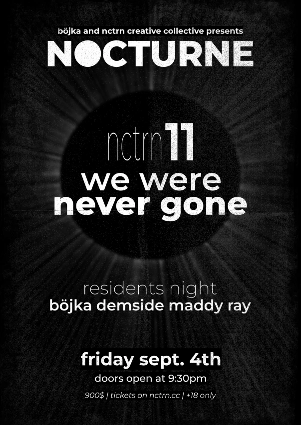 we were never gone